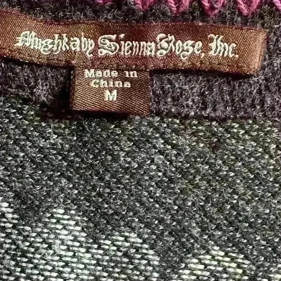 Mushka By Sienna Rose Floral Print Waterfall Open Cardigan Size Medium EUC! - Picture 7 of 8